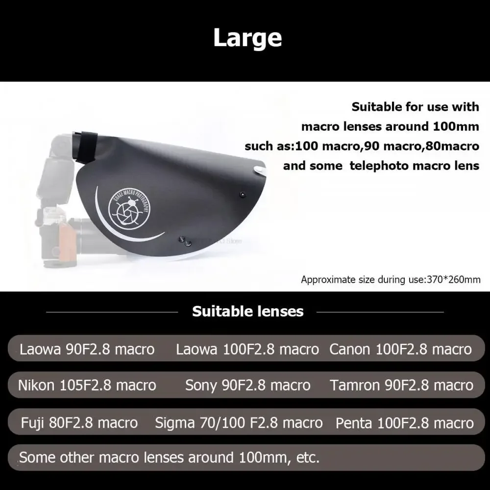 Guage Hoof Cover Flash Diffuser Softbox Speedlight Universal Reflector Snoot Macro Lens Shooting Profession Accessories Camera