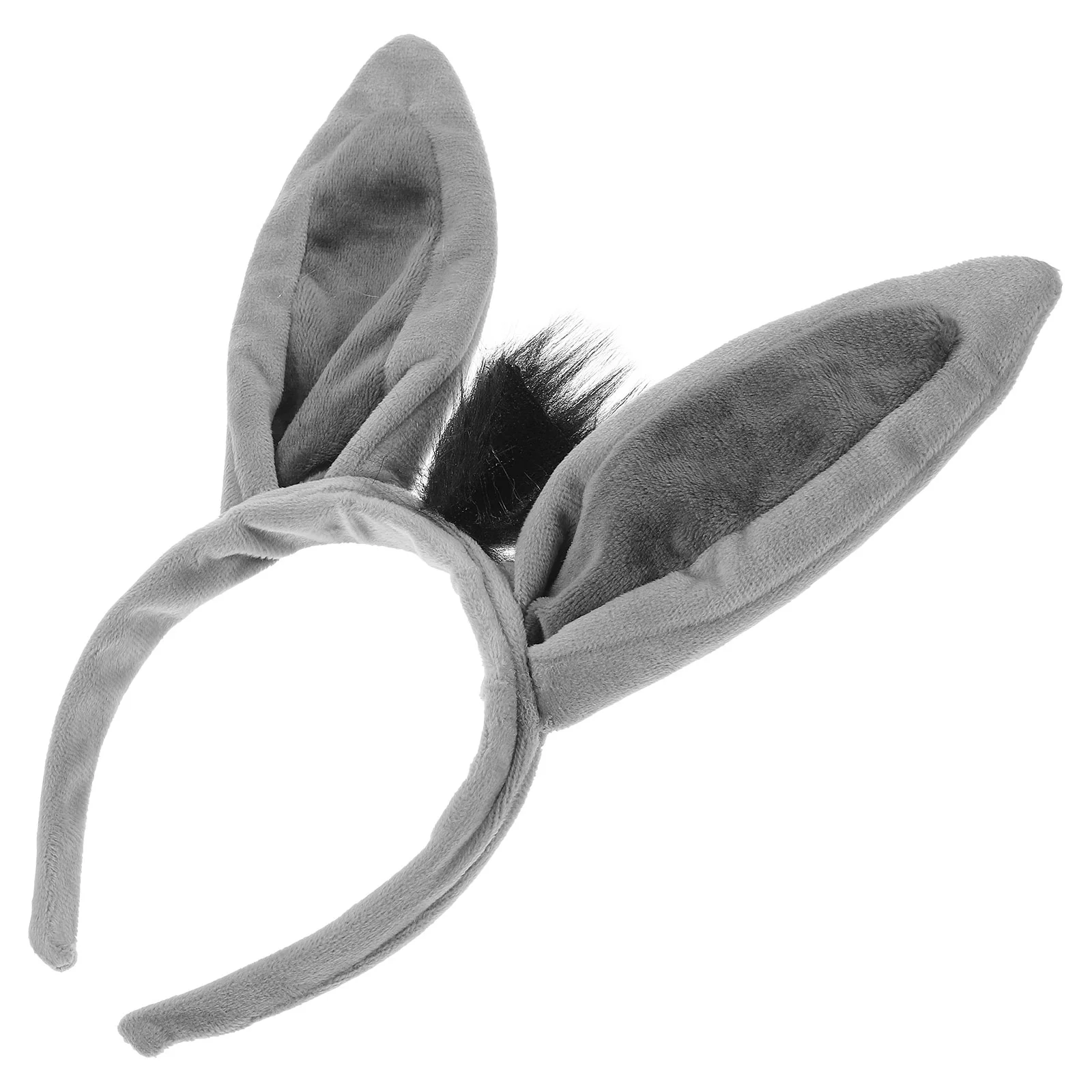 Donkey Headband Ears Halloween Hairband for Dress up Tiara Cosplay Accessories Party Aldult Favors Cute Headpiece elf ears for halloween cosplay