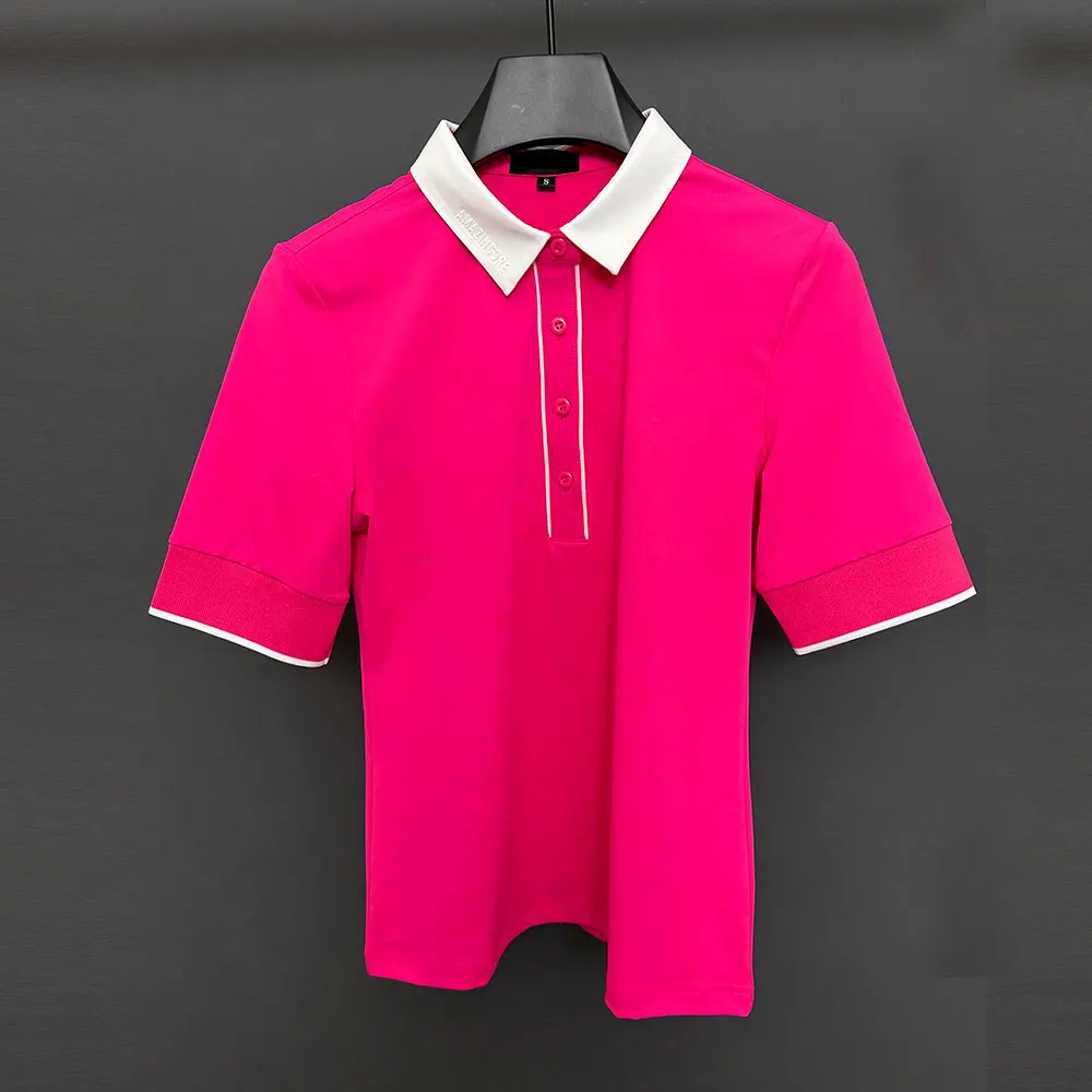 New Golf Women's Shirt Summer Women's Golf T-shirt, Comfortable, Breathable, Fashionable,
