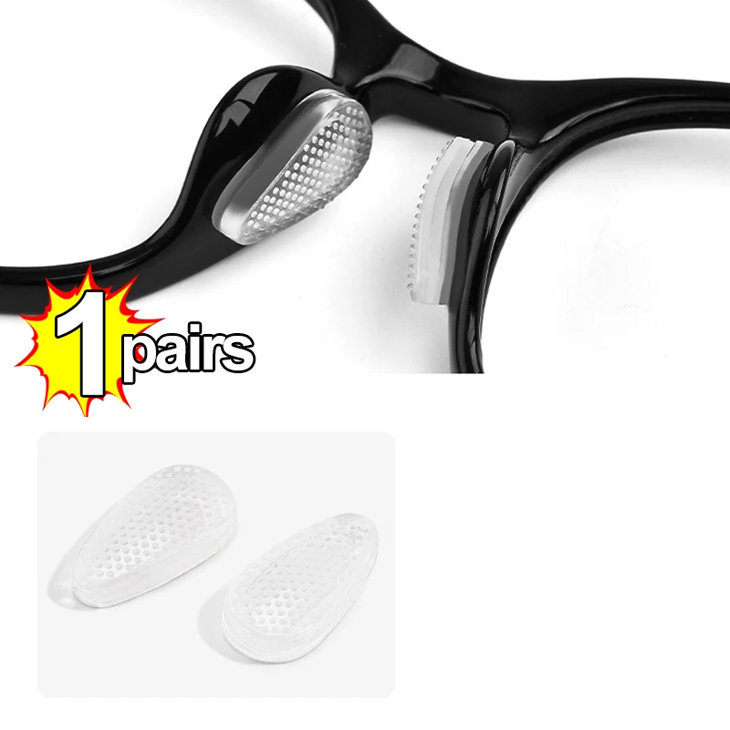 Silikon Nasenpads Brille 10 Paare Selbstklebend Rutschfest