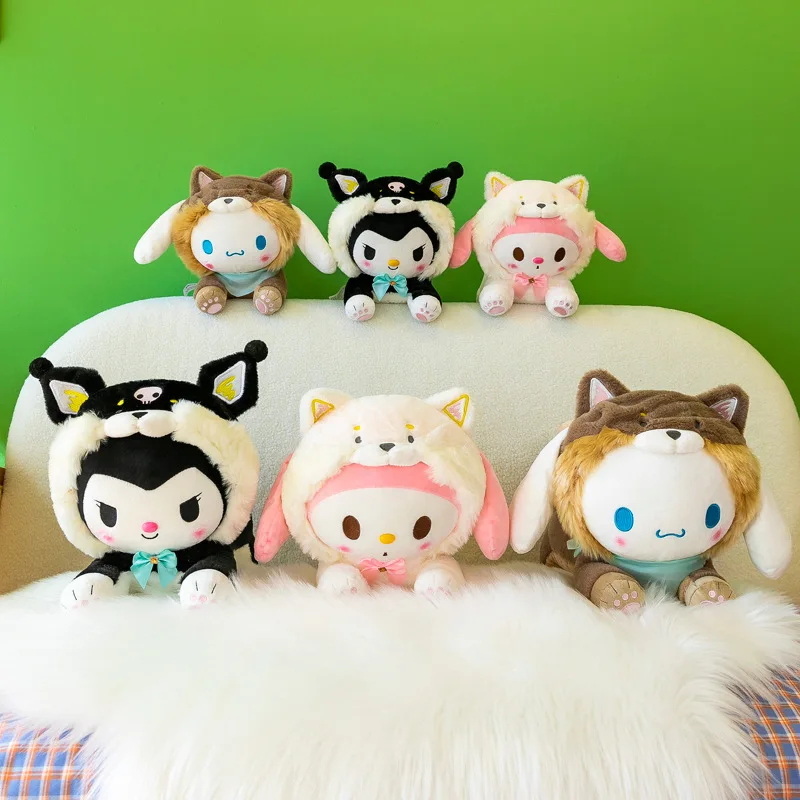 Cute Change Clothes Melody Doll Peluche Scratching Machine Company Riunione Annuale Centro Commerciale Evento Regalo Artiglio Gru Sanrio