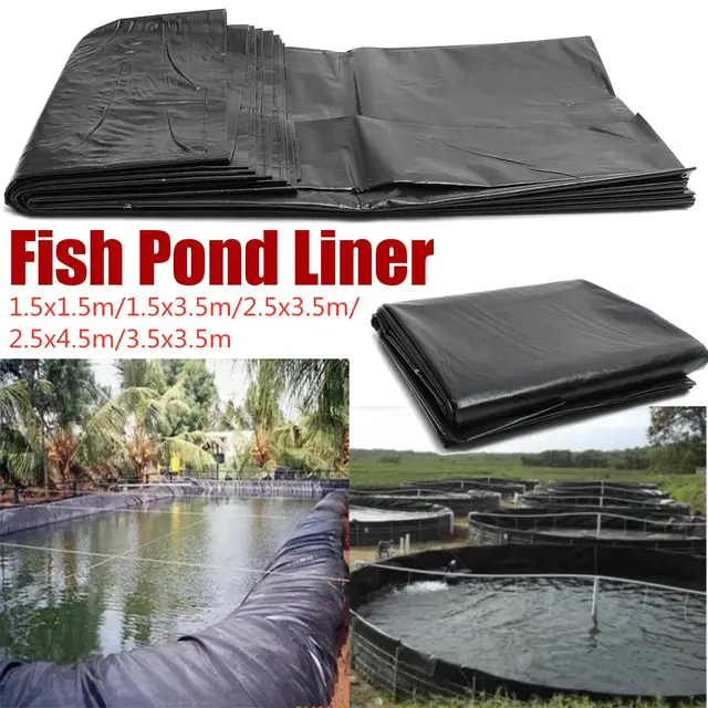 12S Vízálló Vonalhajózó Film Fish Pond Liner Kerti Medencék Megerősített Hdpe Nagyteljesítményű Garancia Tereprendezés Medence Tó