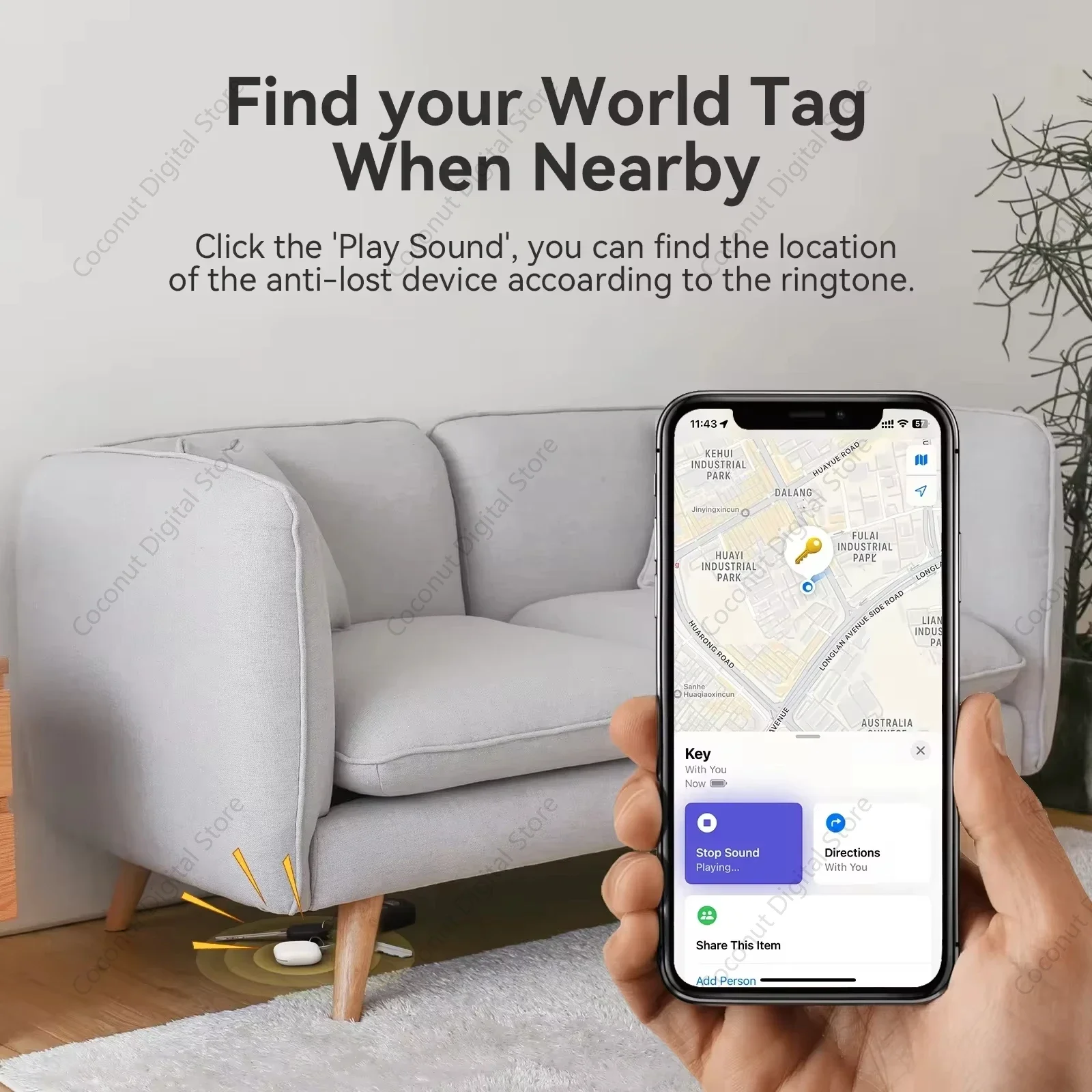 Xiaomi Mini Smart iTag Children Finder Pet Car GPS Anti Lost Tracker Only For Apple iPhone Smart Bluetooth Tracking Device IOS System anti lost tracker gps locator anti lose tracker item locator anti lost locator