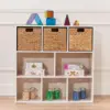 Streamline 8-Compartment Storage Cabinet, 36in, Classroom Furniture, White Wash 5