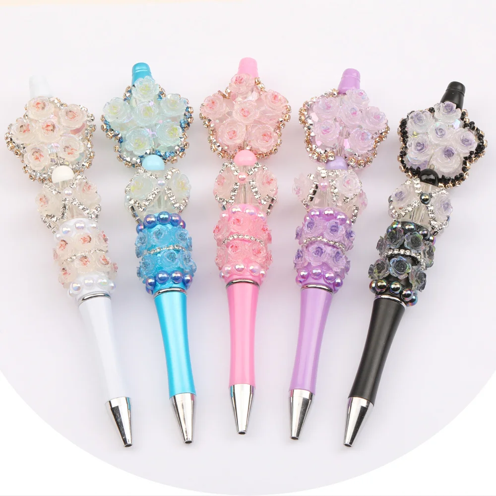 Cordial Design 5Pcs 32*140MM Cute Pens/Jewelry Findings & Components/DIY Beaded Pen Accessories/Beadable Pen Findings #16417 - cordial