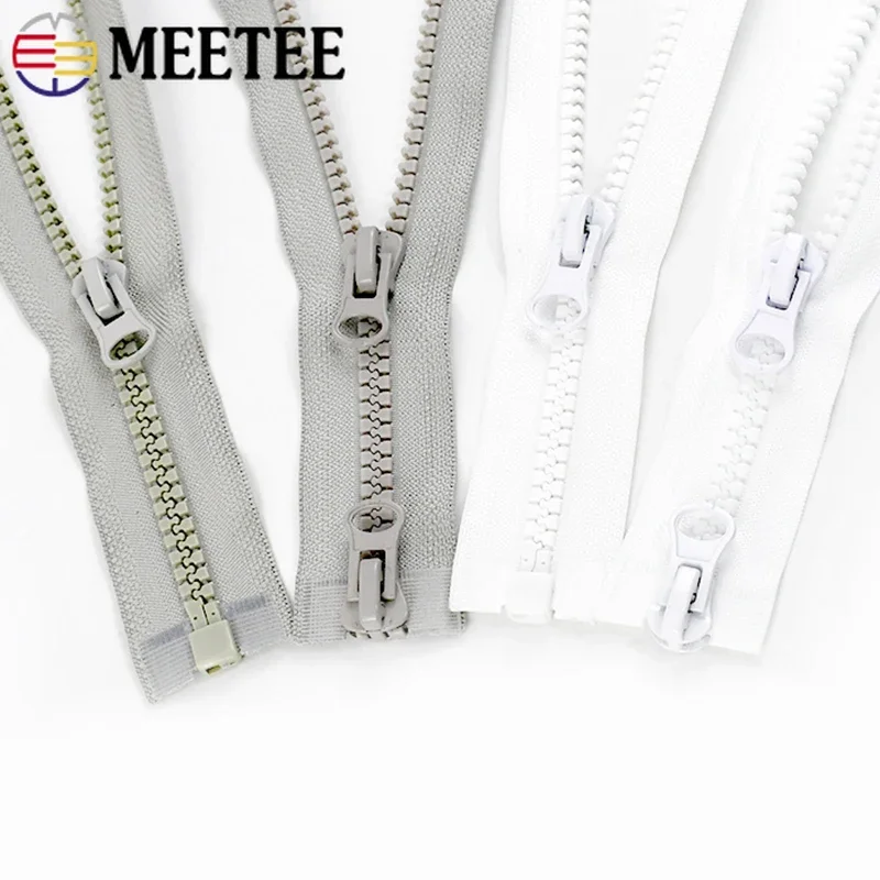 Fermeture éclair Fermeture éclair En Résine 5 #, 5 Pièces, Fermeture