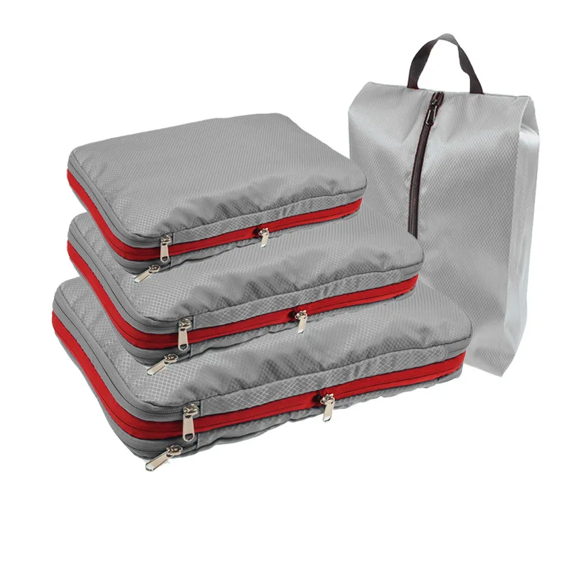 Packing Cubes, Lightweight Travel Luggage Organizer With Shoe Bag, Toiletry  Bag & Laundry Bag - Temu Oman