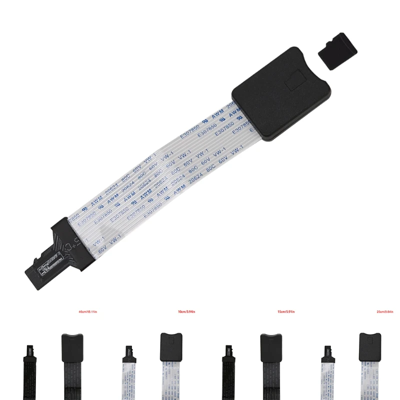 Micro SD Male to Micro SD Female Flexible Memory Card Extension Cable Adapter Description Image.This Product Can Be Found With The Tag Names Cheap Computer Cables Connectors, Computer Cables Connectors, Computer Office, High Quality Computer Office