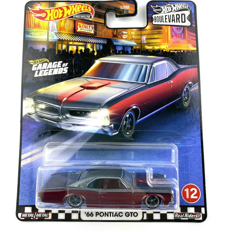 Лидер продаж, автомобиль из литья под давлением из коллекции GJT68 для PONTIAC GTO 1/64