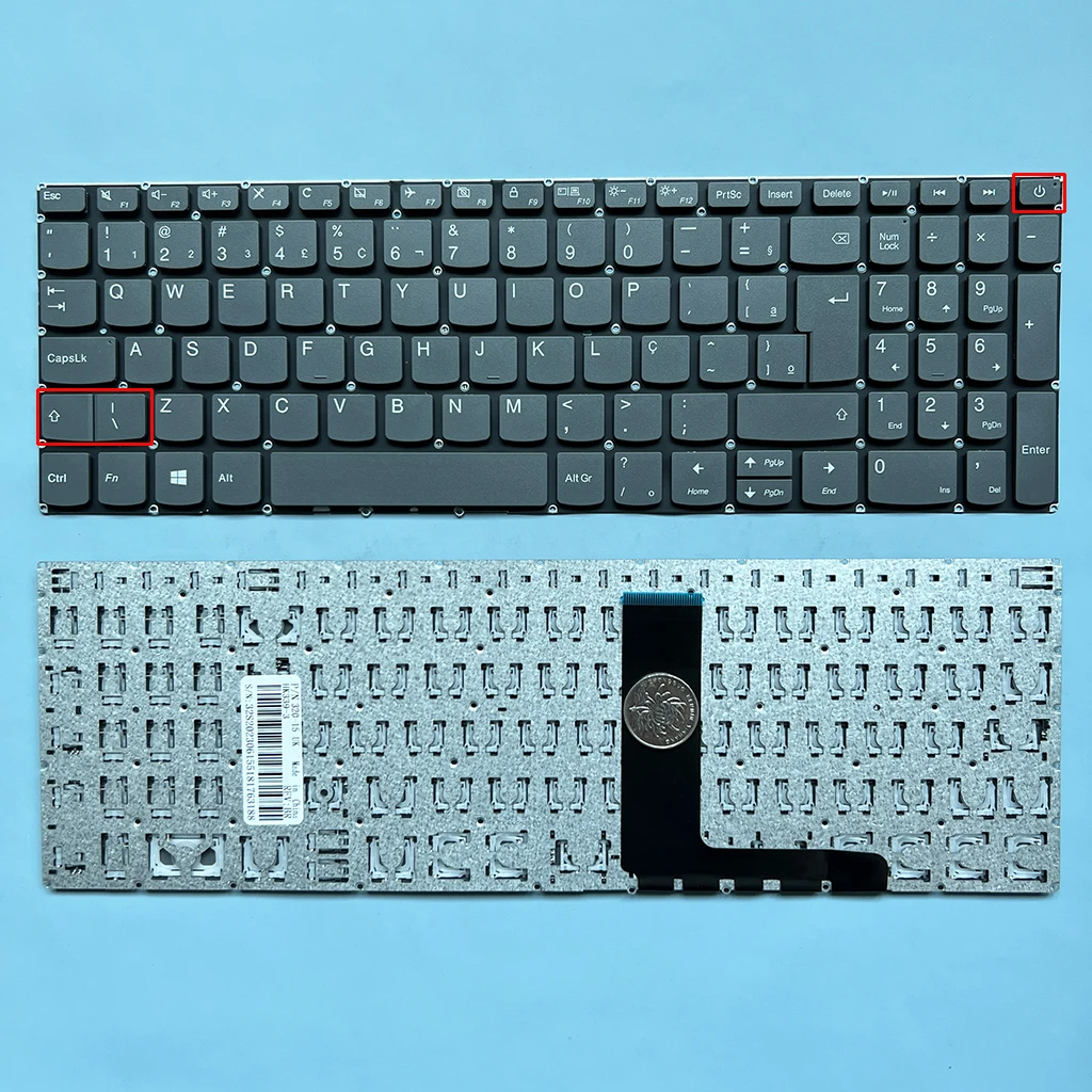 320-15, Бразильская клавиатура для LENOVO IdeaPad 320-15ISK 320-15ABR 320-15AST 320-15IAP 320-15IKB S145, S145-15iwl/15api