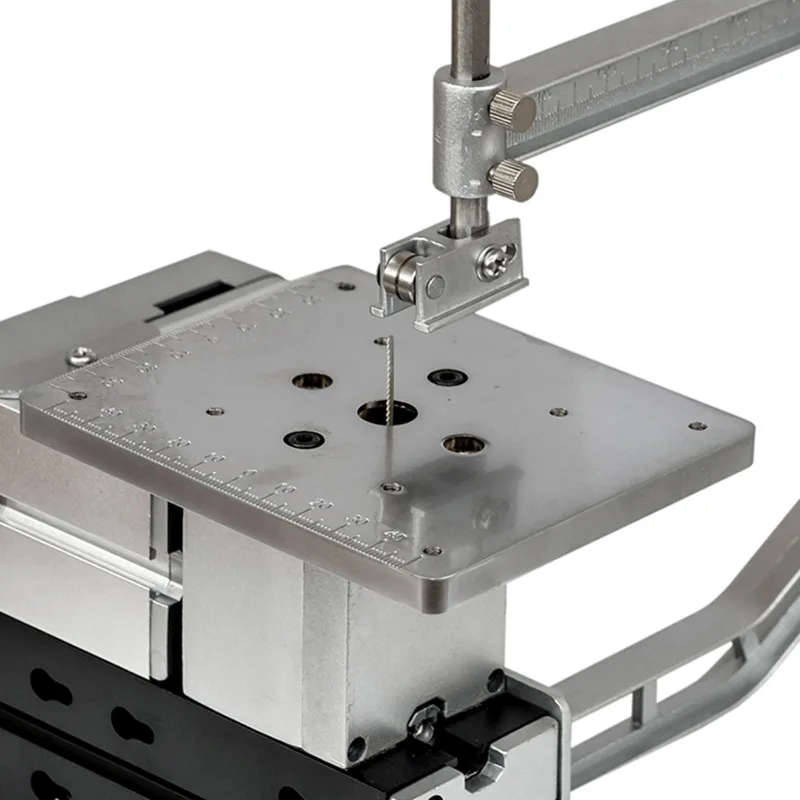 All-metal Miniature Jigsaw 36W, 20000rpm Electroplating Metal Jig Saw for Woodworking Craft