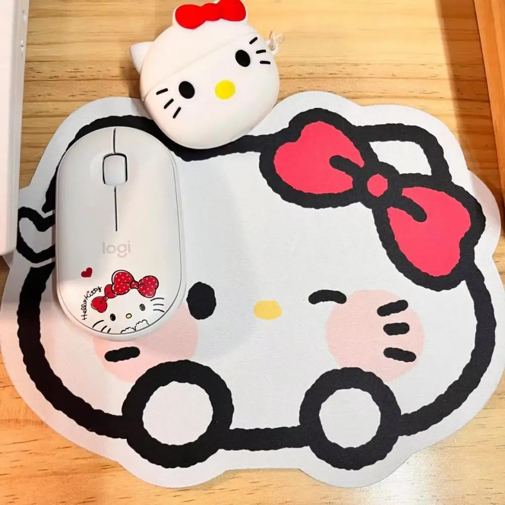 

New Kawaii Sanrios Accessories Hello Kittys Cartoon Anime Mouse Pad Cute Office Game Mouse Pad Children's Gift