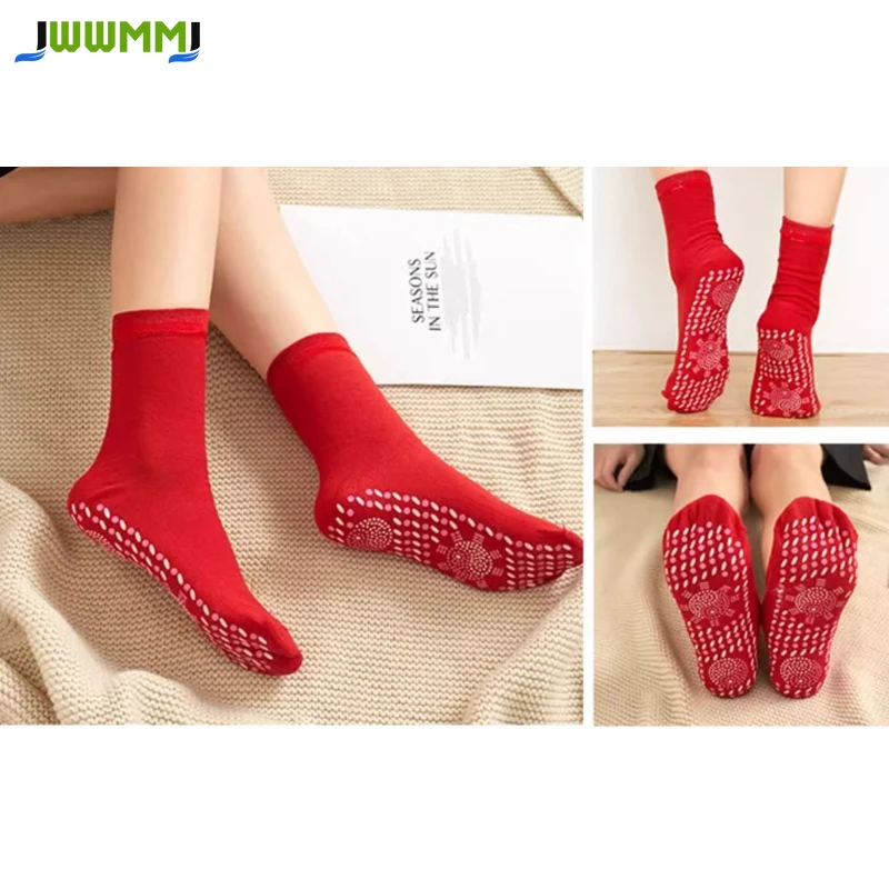 Self Heating Socks 1pair for Children Heating and Warming Feet Northeast Anti Cold and Warm Socks Men's Foot Warmers