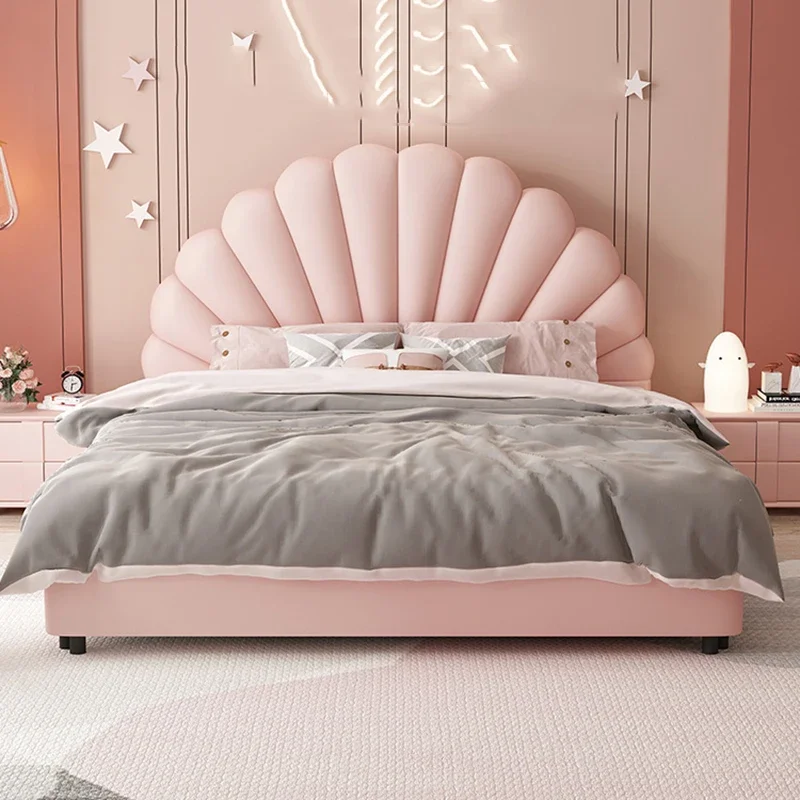 Girl Princess Childrens Bed Bedroom Cute Bedroom Headboards Childrens Bed Lit Pliable Camas Moderrnas Inteligentes Furniture 3