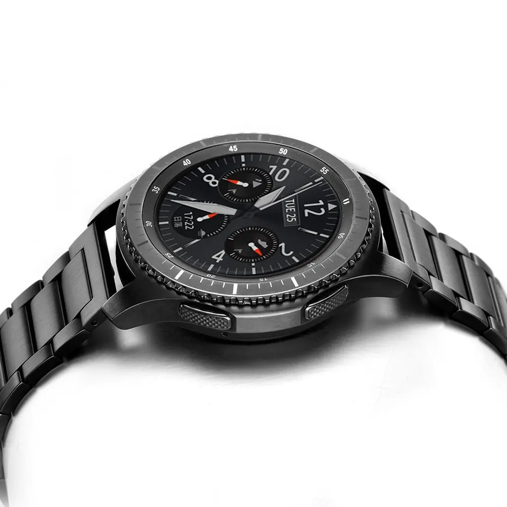 22mm Metal Strap For Samsung Galaxy Watch 3 46mm/Huawei Watch GT2 46mm Quick Release Bracelet Wristband Beltfor Amazfit GTR 47mm