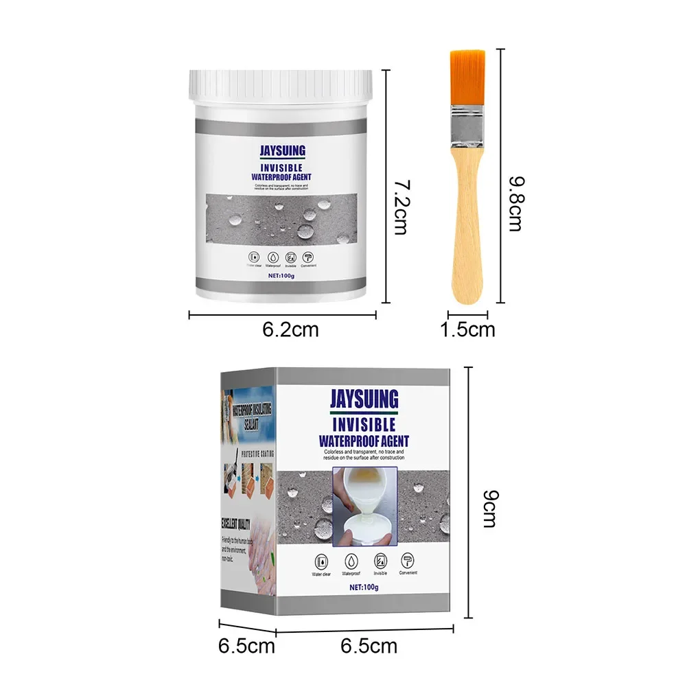 Description Picture 6 of itemWaterproofing Agent Long Lasting Super Strong Bonding Sealant Quick Drying Anti-Leakage Agent Multifunction for Bathroom Kitche