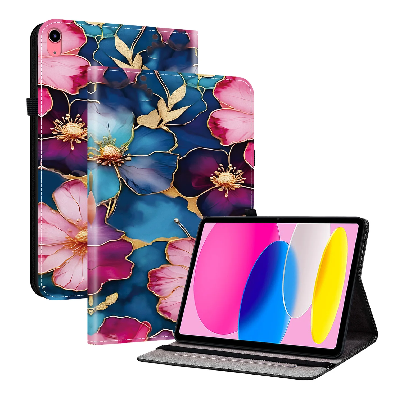 Premium Leather Flip Tablet Case Cover