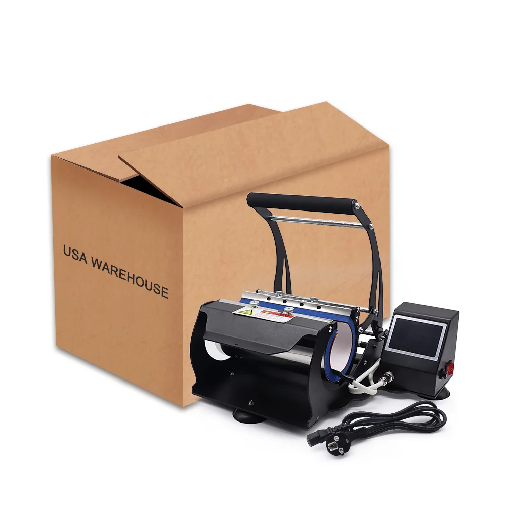 

USA WAREHOUSE 20oz 30oz sublimation blanks stainless steel Coffee Mug Tumbler Heat Press Machine for Printing Wholesale