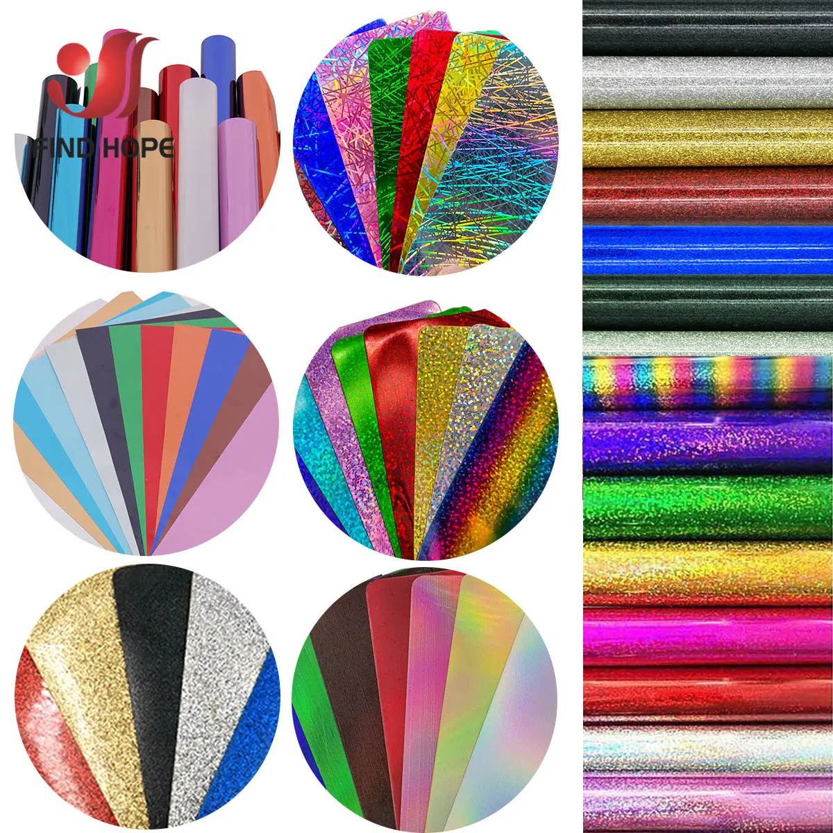 7.8 x 19in 32 Colors Heat Transfer Vinyl Iron on Tshirts Hot Press Film DIY Dress Hats Textiles Home Furnishing Decor For Cut