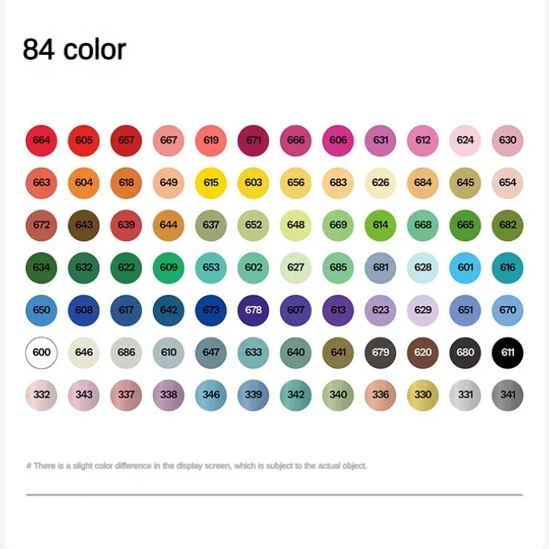 KASIMIR 84/24 Direct-liquid Acrylic Marker Soft Brush Paint Pen Pull out appearance Graffiti Manga School Stationery Supplies 6