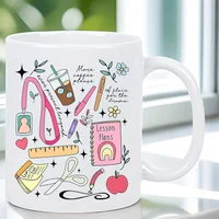 Retrogive a Thank-You Gift to The Teacher Ceramic Coffee Mug - Insulated, Reusable, Hand-Wash Only - Ideal for Camping & Outdoor 4