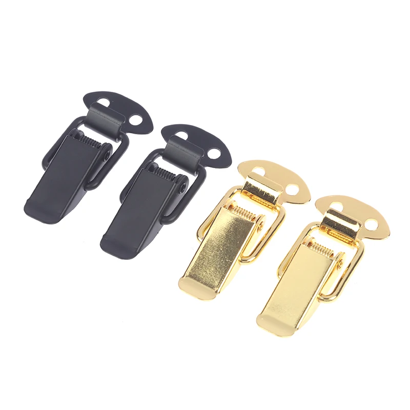 2PCS Snap Lock Toggle Latches Spring Loaded Clamp Clip Case Box Latch Catch Toggle Tension Lock Lever Clasp Closures Crate