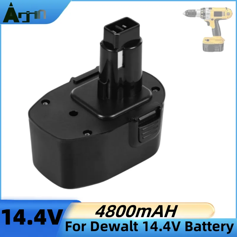 

Ni-MH 4800mAh Replacement Battery for Dewalt 14.4V XRP DC9091 DC9094 DW9091 DE9091 DE9092 14.4 Volt Cordless Power Tools