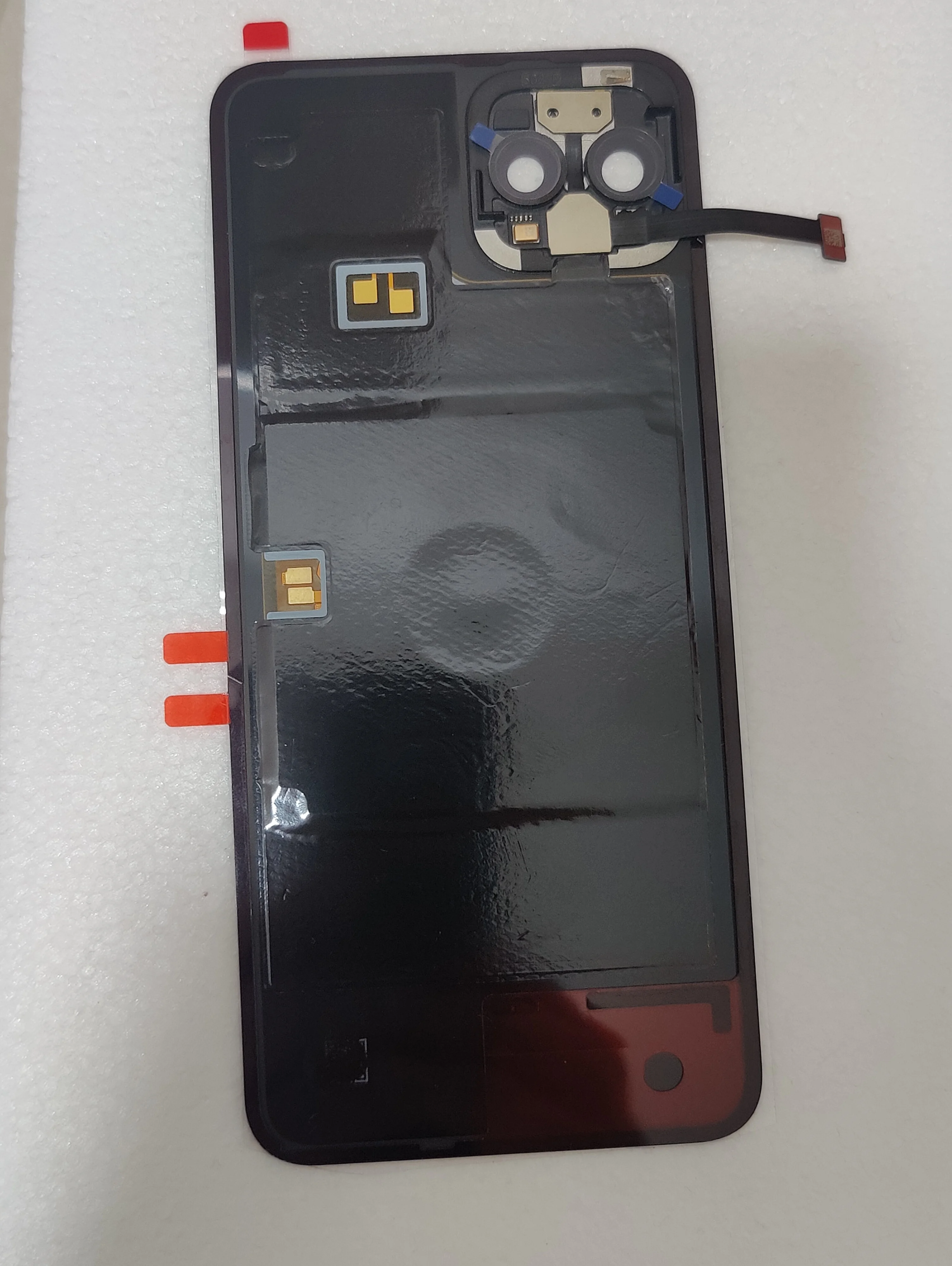 NFC-Enabled Battery Cover with Camera Glass