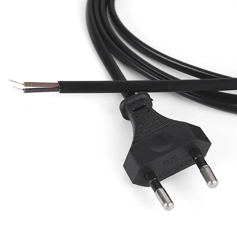 1,5 m AC-Netzkabel, 2-polig, kompatibel mit Sony PS3, PS5, Lautsprecher, Monitor, Xbox-Wand-Stromkabel, Ersatz