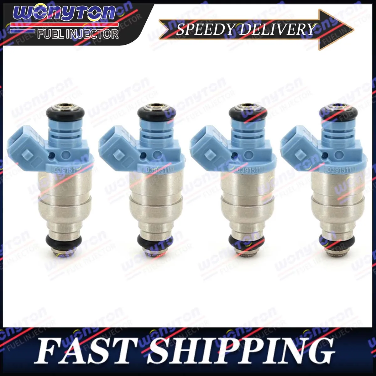 

4Pcs 13537574132 13530391511 0391511 Fuel Injector For BMW MINI R52 R53 S JCW JOHN COOPER WORKS 210 2008 1.6L