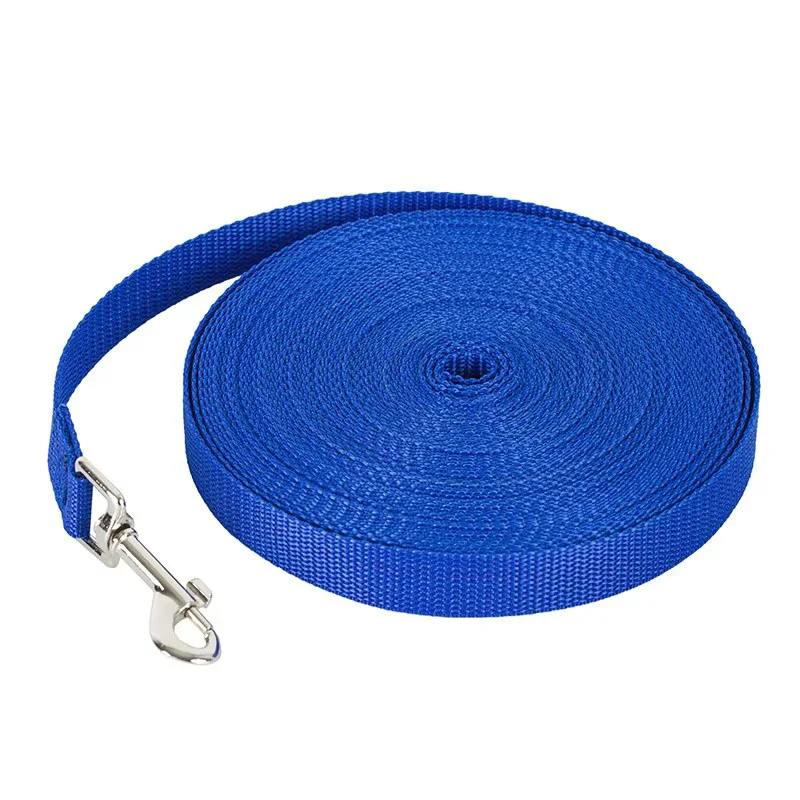 Durable Nylon Extra Long Pet Leash - Heavy Duty, Anti-Tangle Design