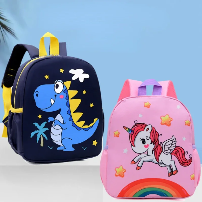 Boy Girl Kawaii Cartoon Kids SchoolBags Trendy Waterproof Bag Waterproof Kindergarten Primary School Bookbag Student Backpack