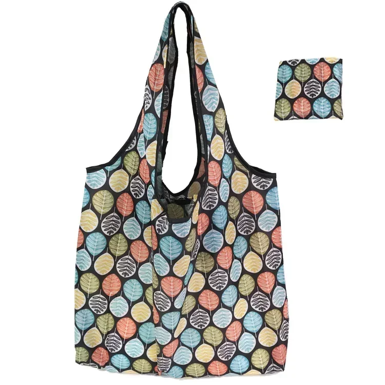 Floral Print Eco-Friendly Foldable Women's Tote Bag