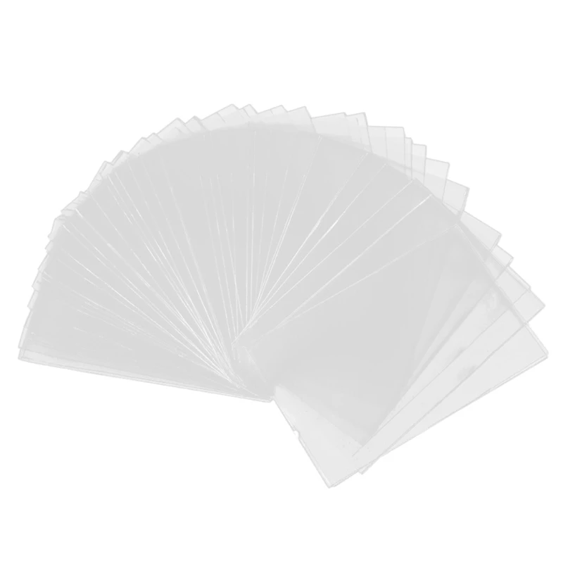 

100Pcs/set Protective Card Protector Top Loader Cards Holders Tarot Card Sleeve 97QE