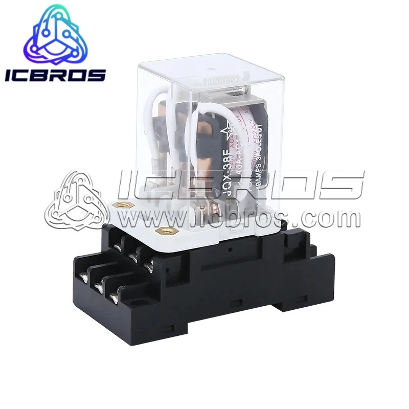 1pcs/lot relay:JQX-38F 24V 11pins 40A Intermediate electromagnetic