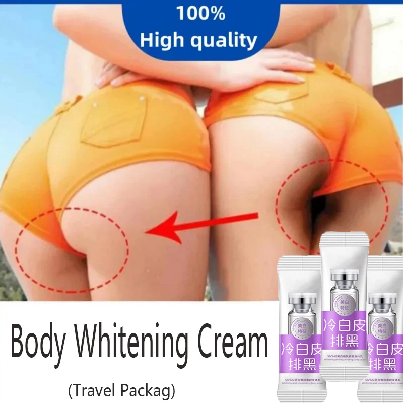 Body Whitening Cream Private Parts Underarm Bleaching Product Whiten Butt Knee Brighten Inner Thigh Intimate Dark Remove Care