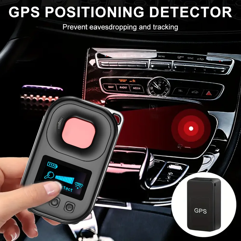 Anti-candid Camera RF Detector Anti Thef Eavesdropping Monitor SIM Wireless WIFI Signal Inspect Finder Hotel Listening Detector