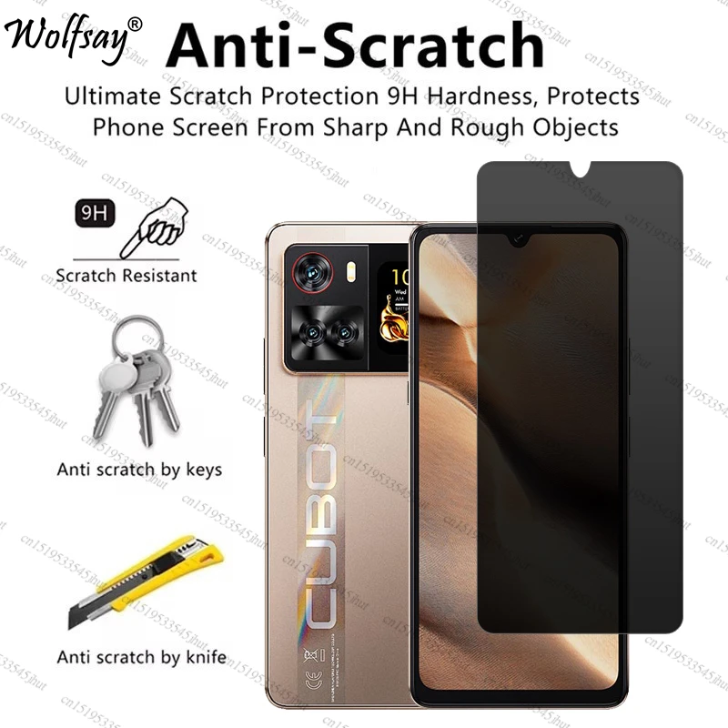 Anti-Spy Full Cover Privacy Screen Protector - Premium Tempered Glass