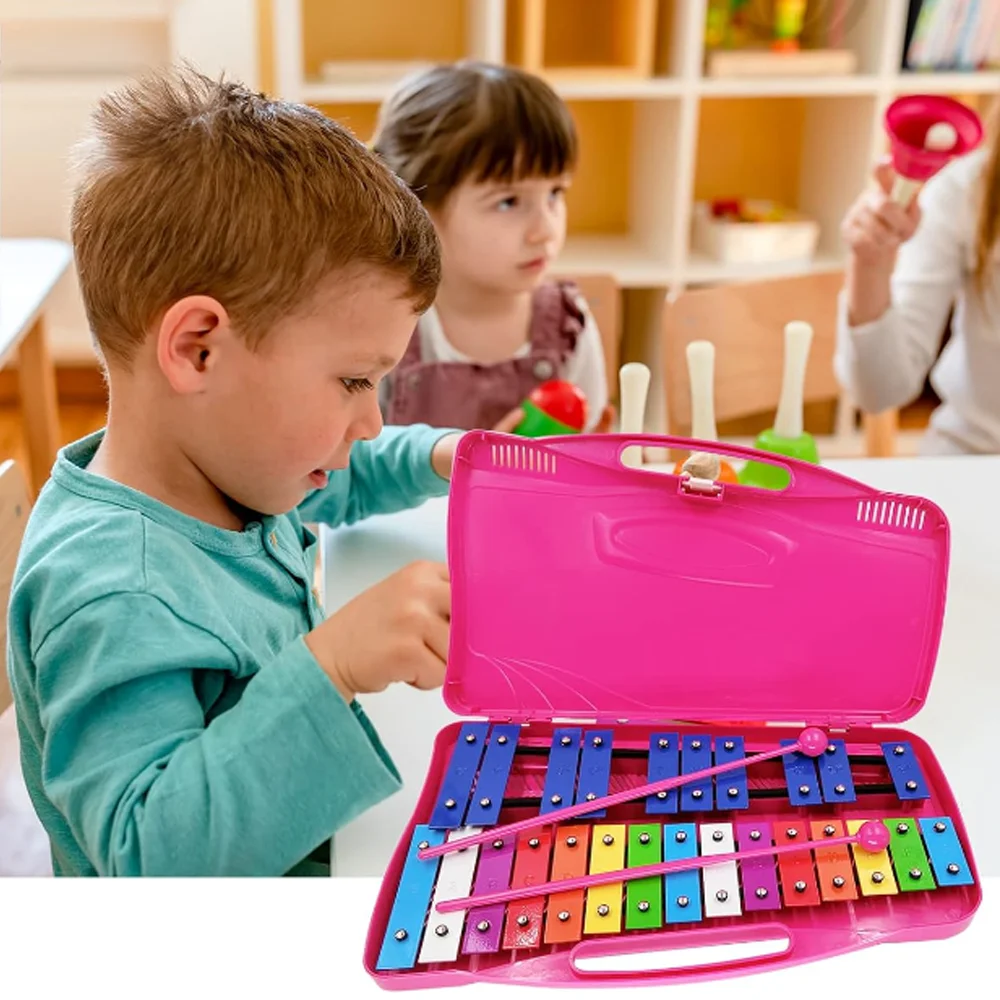 Chromatic Metallophone 25 Notes Xylophone Children's School Xylophone xylophone toys