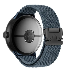 Parachute Braided Sport Nylon Strap - Versatile Watch Bracelet Accessory for Pixel Watch 3 45mm (Tannin color)