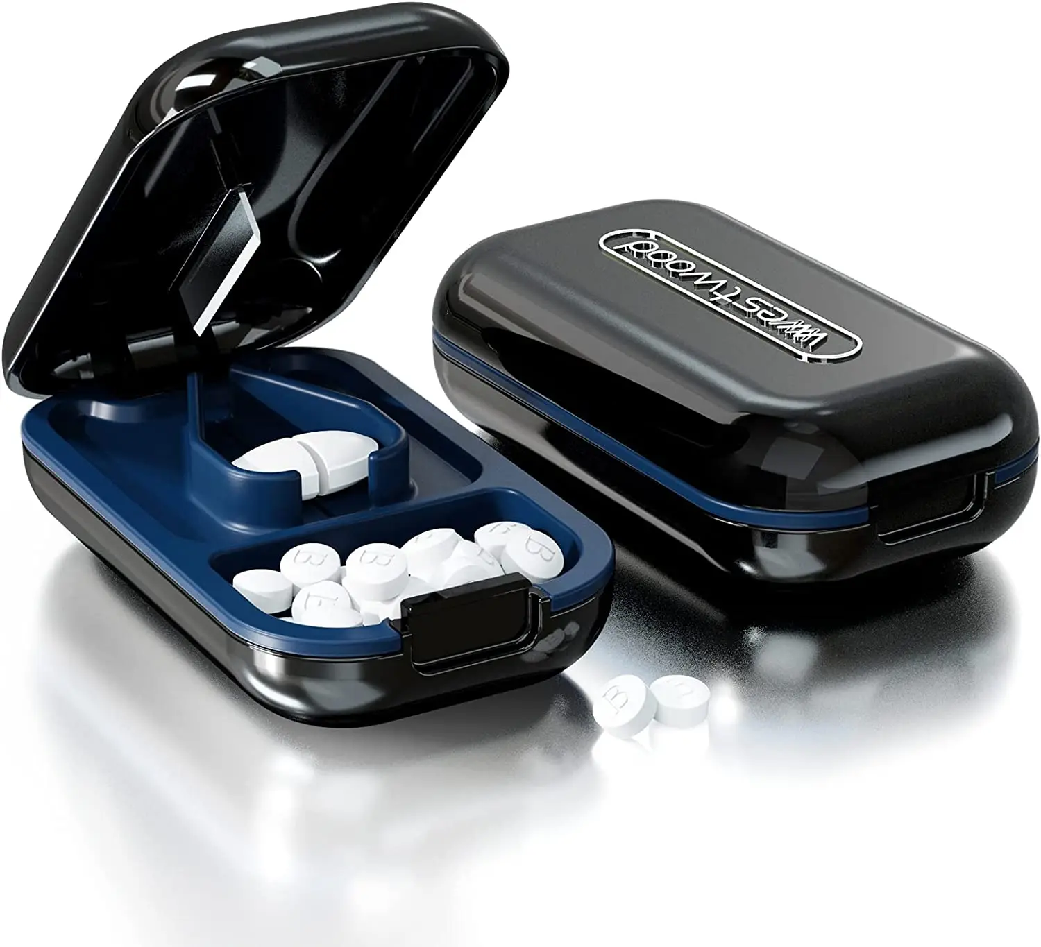 Pill Cutter, Pill Splitter For Cutting Large Pills In Half,cuts Pills