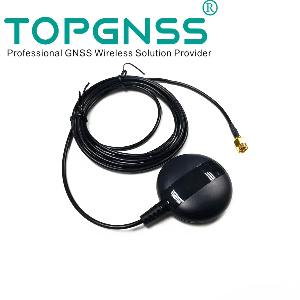 AN-502G RG174 2m GPS GLONASS Dual Antenna Vehicle Navigation Active Antenna GPS Positioning Antenna SMA GNSS Antenna TOPGNSS