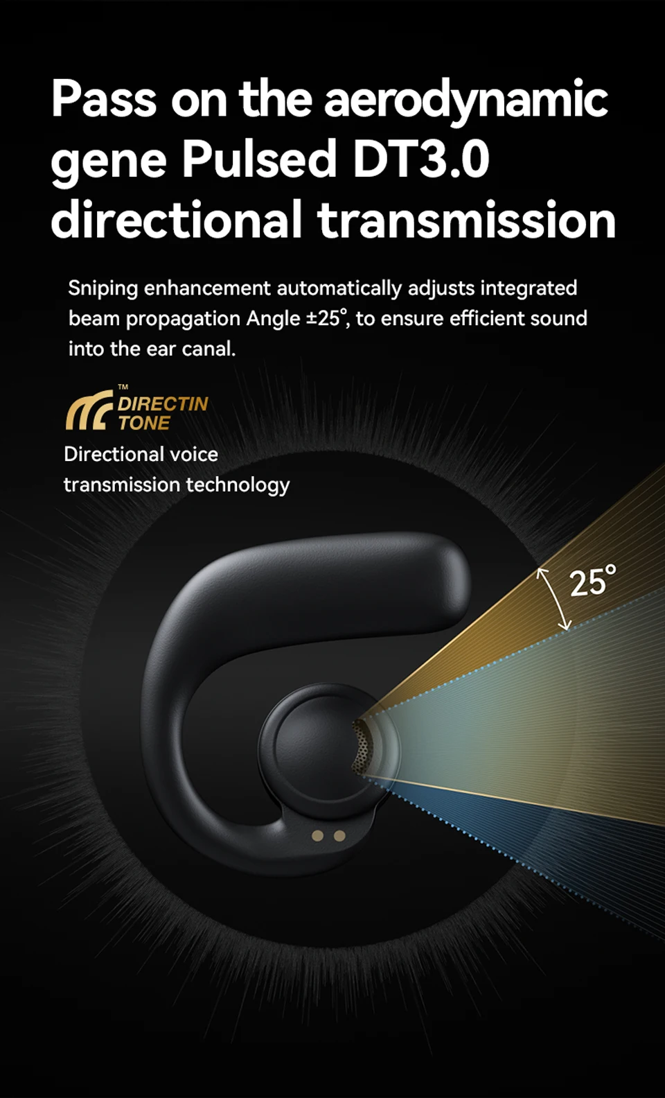 Sanag Z30S PRO Open-Ear Air Conduction True Wireless Earbuds description image 4