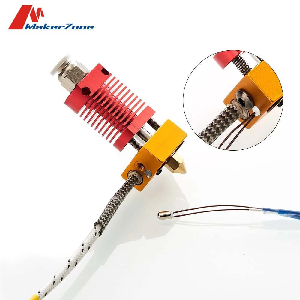 Upgrade Ender 3 Hotend,Assembled Extruder Metal Hotend Kit 24V 40W, CR10 Hotend Compatible for Ender 3,Ender 3 V2,Ender 3pro etc