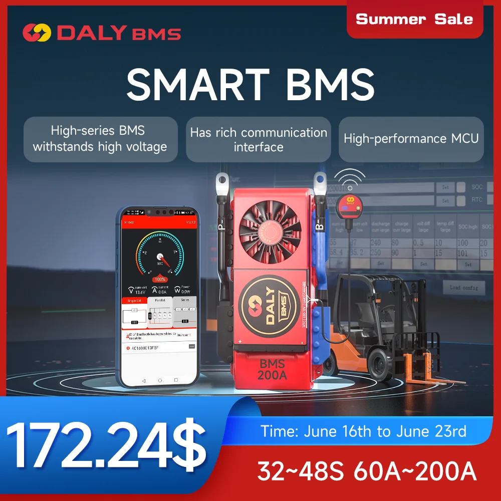 Daly Onduleur solaire pour stockage d nergie domestique BMS intelligent 
