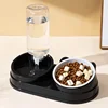 Automatic Drinking Double Bowl Stainless Steel Bowl Dog Bowl Dog Basin Pet Drinking Dog Cat Supplies Cat Bowl Cat Basin 6