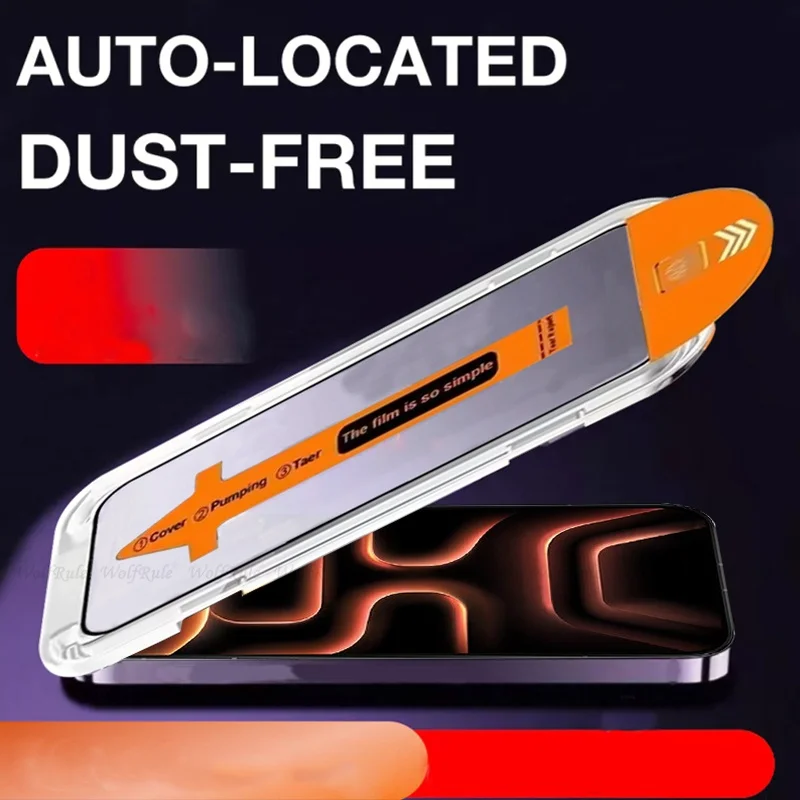 Premium Tempered Glass Screen Protector - 9H HD Dust-Free, Multiple Pack Options