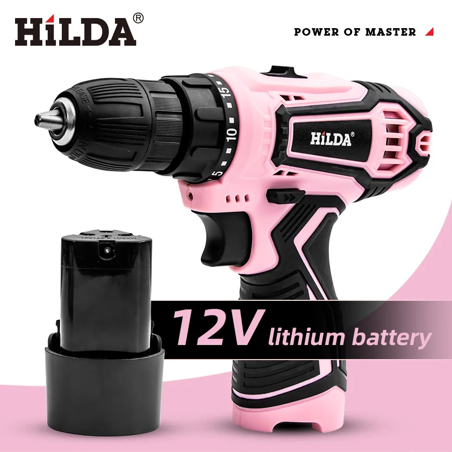 Power Tools Screwdriver Charging Hammer Drill Lithium Battery Speed Regulating Household Hardware  0013