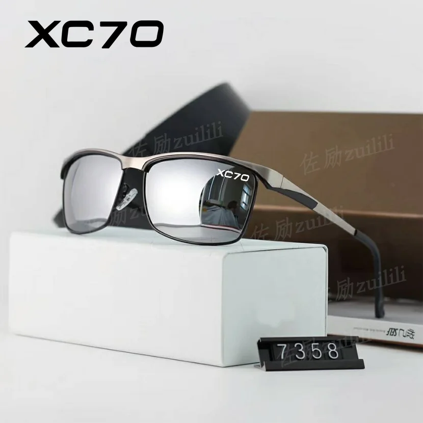고급 남녀 편광 선글라스, 볼보 XC60 V50 V40 XC90 S60 S40 S80l V90 V60 EX90 S90 XC40용 자외선 차단 고글