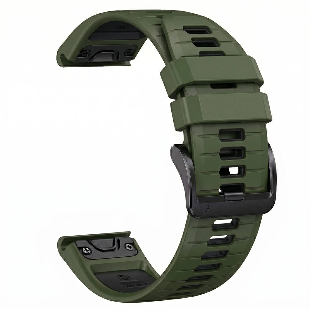 Enhanced Sport Silicone Strap - QuickFit Design